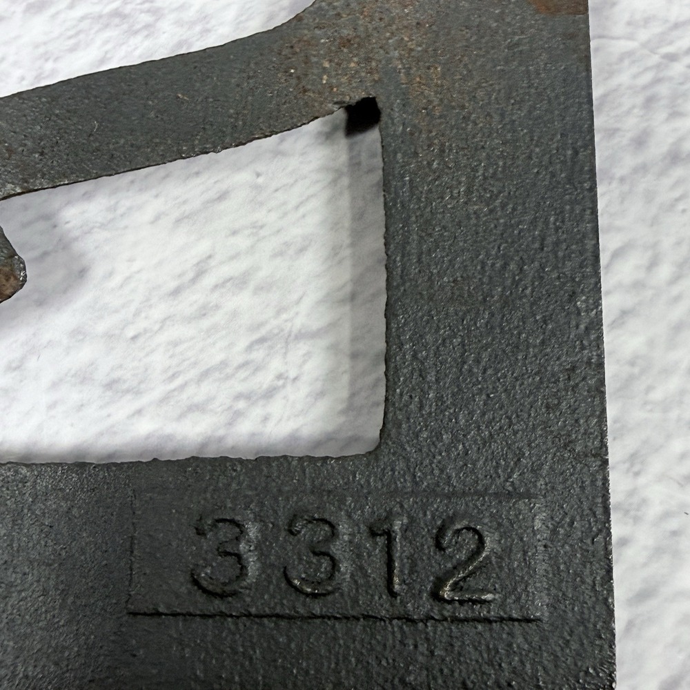 Vintage Vermont Castings 1983 Cast Iron Trivet Spring Edition Cottagecore Decor - Picture 4 of 11
